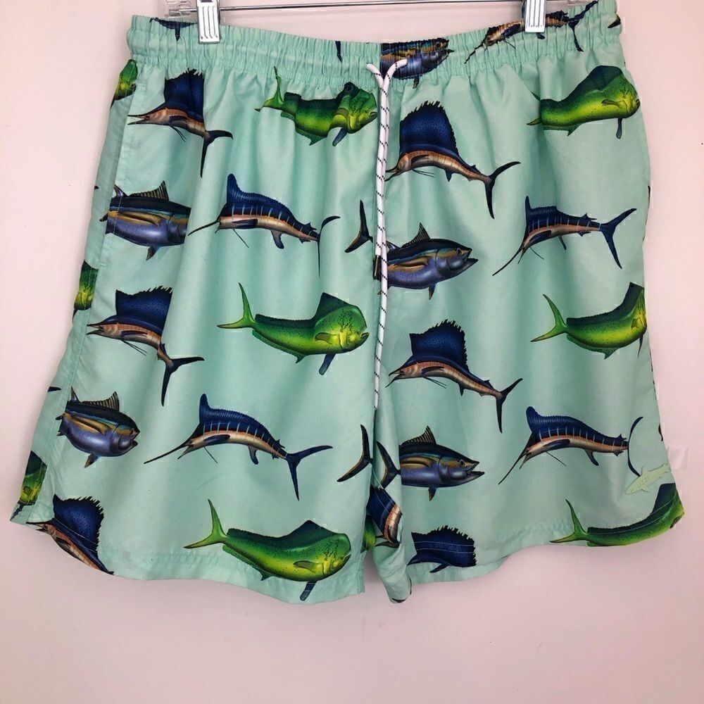 🌈NWOT Uzzi Activewear Size XL Swim Trunks!